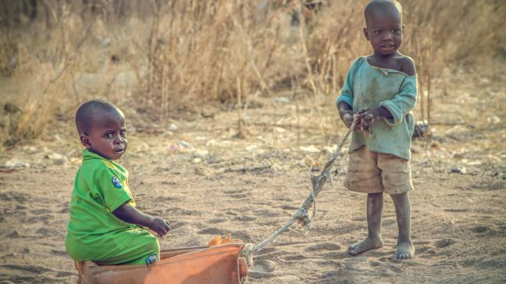 nigerian children playing 