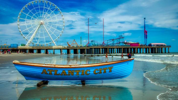 Atlantic City NJ boardwalk