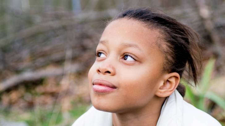 young african girl