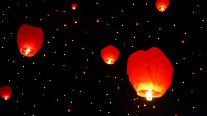 Chinese floating candles