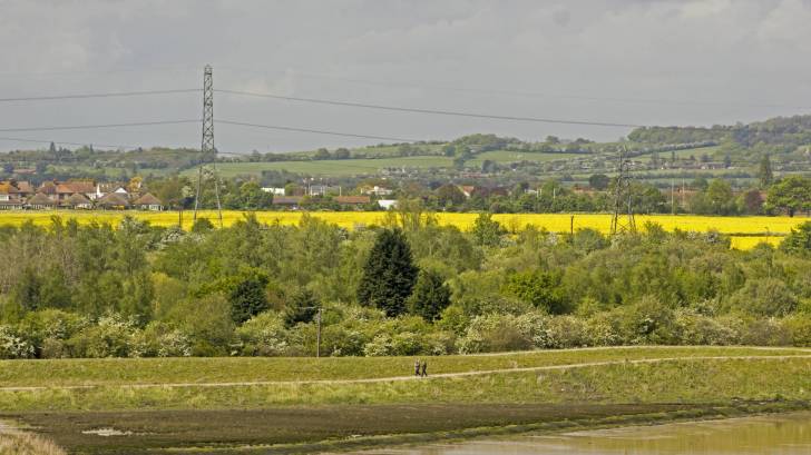 cloudy day in Essex england