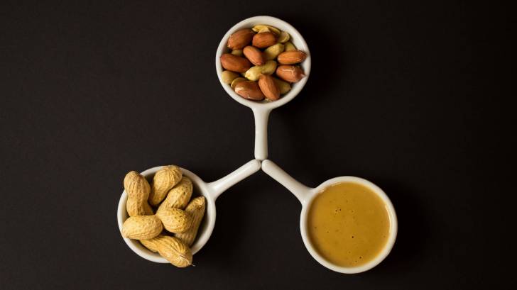 peanuts in a serving dish