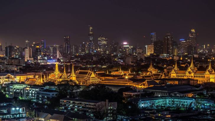 thailand grand palace in bangkok