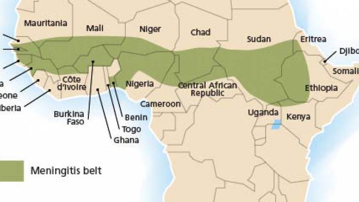 Meningitis vaccinations in Africa