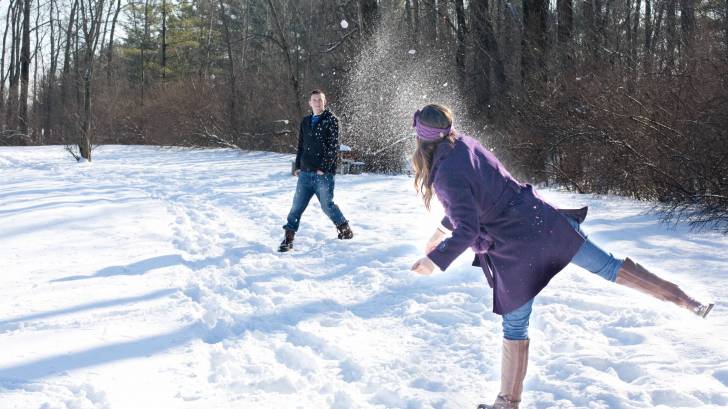 snowball fight