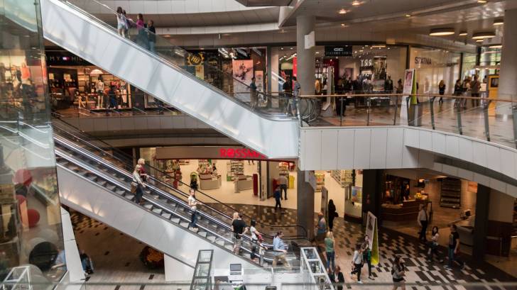 indoor shopping mall