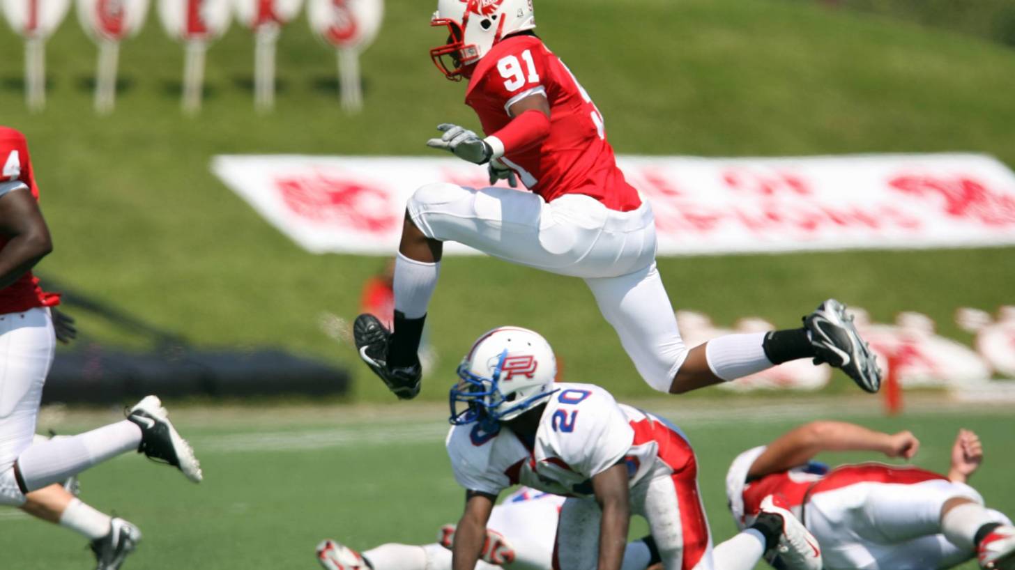 high school football platers