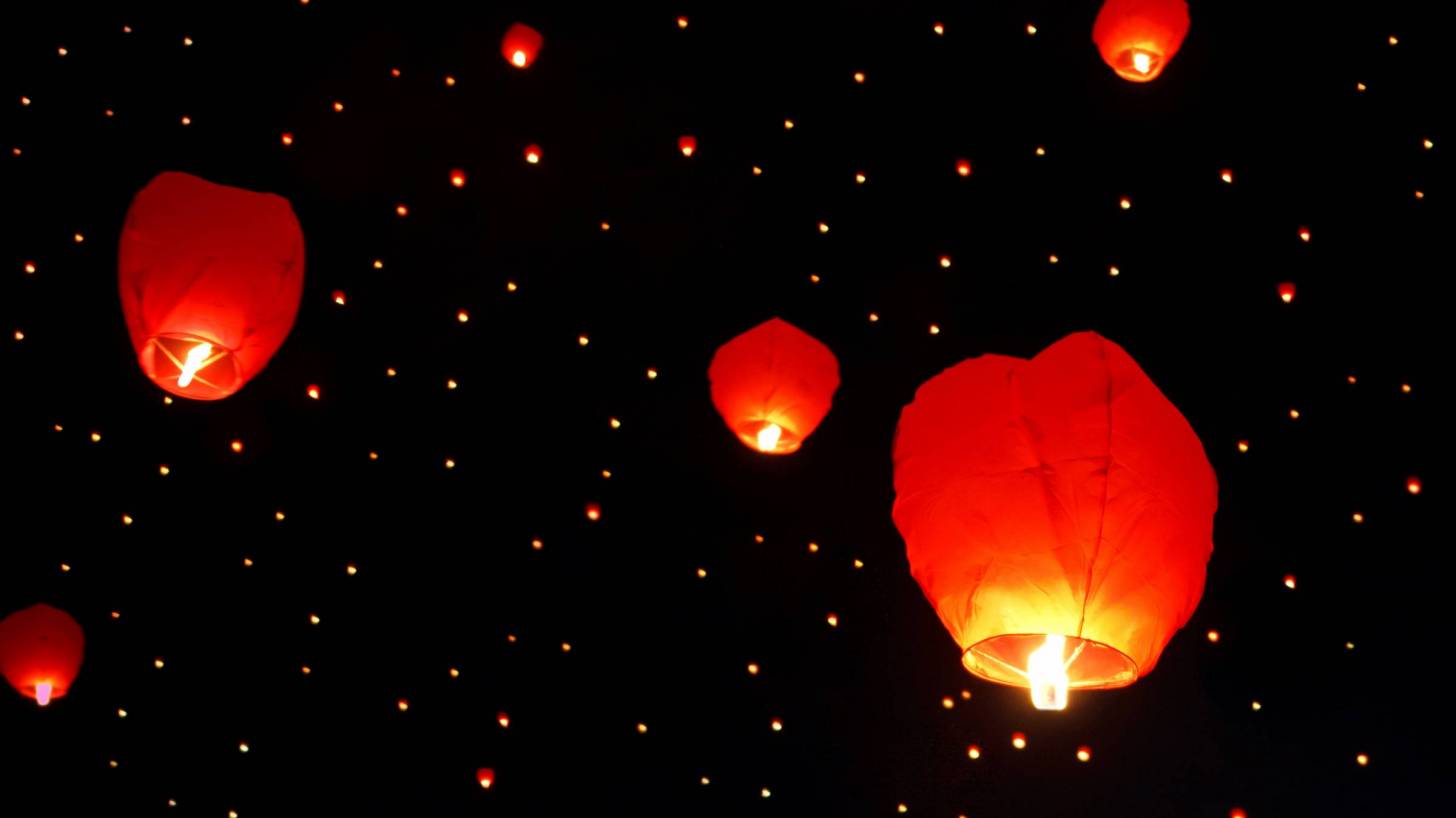 Chinese floating candles