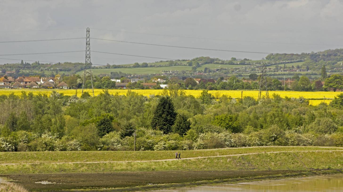 cloudy day in Essex england