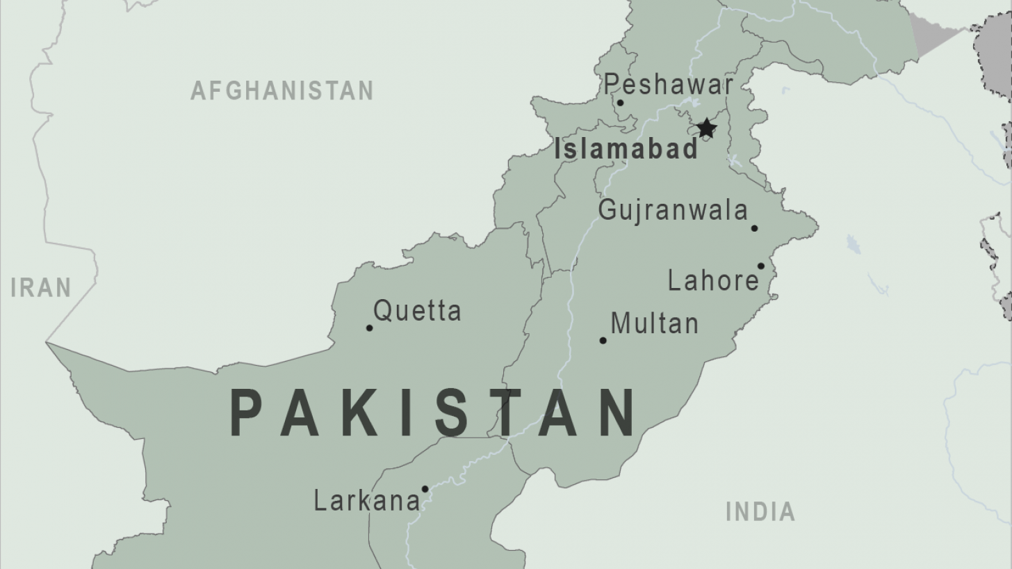 map of pakistan