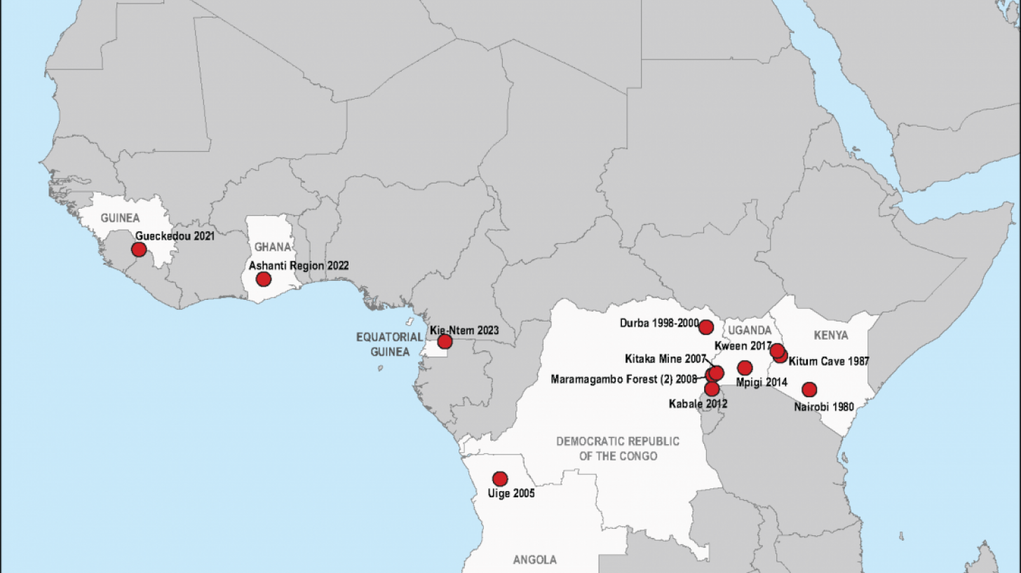 Marburg outbreaks Africa 2023