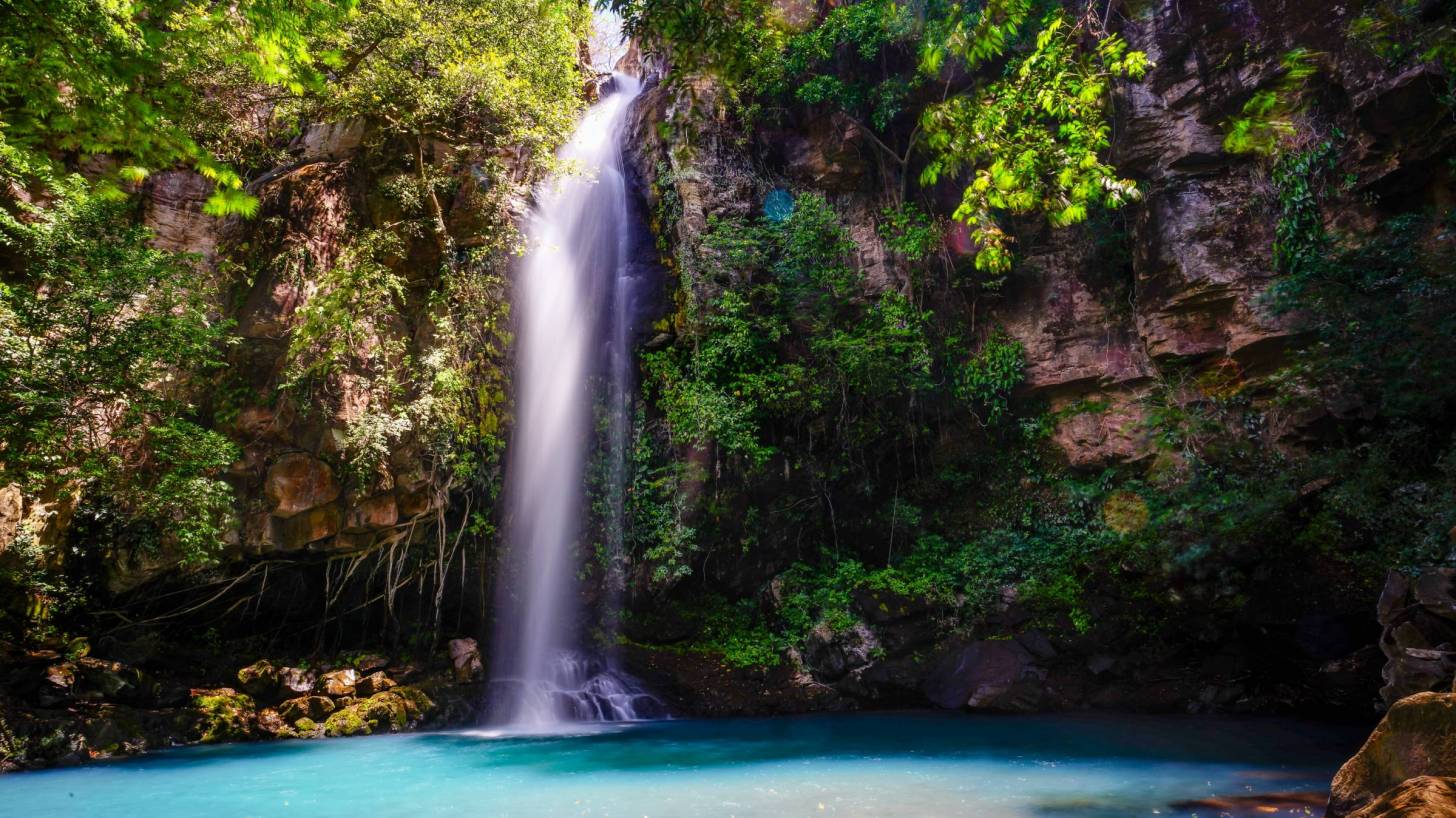 central america water falls