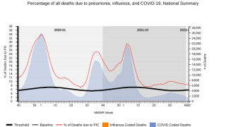 Pneumonia trend chart