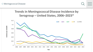 Texas meningococcal disease cases 2024