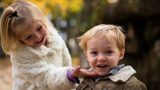 cute brother and sister