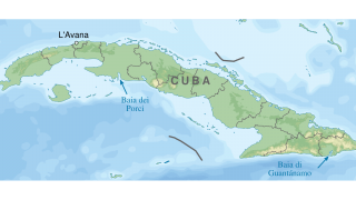 map of Cuba