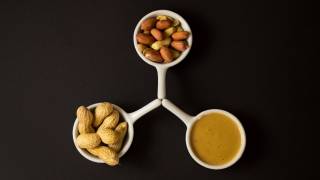 peanuts in a serving dish