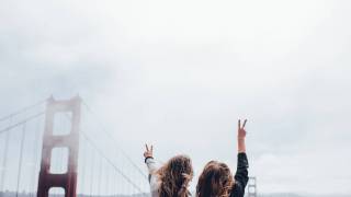 women celebrating new breast cancer treatment