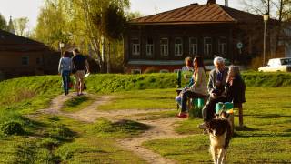 Older people in a park