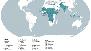 Measles outbreak map 2023