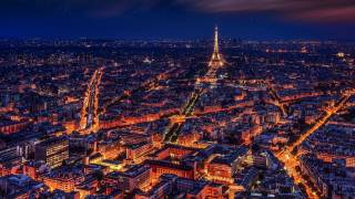 paris france at night 