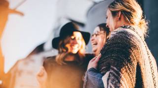 group of women celebrating