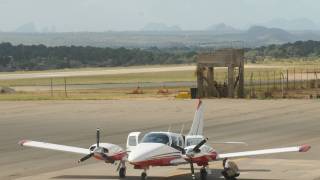 prop plane in africa